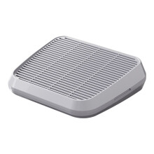 Litter Box Ramp for Cats, Non-Slip Anti-Tracking Trapper Tray with Filter Function, 35x31cm for Small