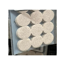 25mm Round Felt Pads 24-Pack Assorted, Furniture Floor Protection, Soft Non-Scratch Felt Pads