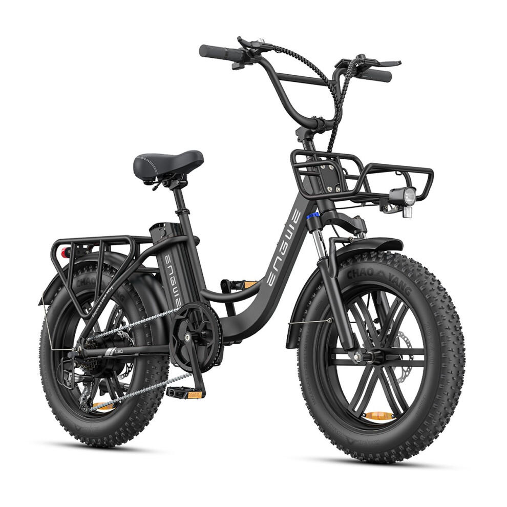 Engwe L20 Boost Step-Thru Ebike, 48V13ah- Black