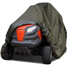 Riding Lawn Mower Cover Heavy-Duty Waterproof Water-Resistant For Ride-On Garden Tractors