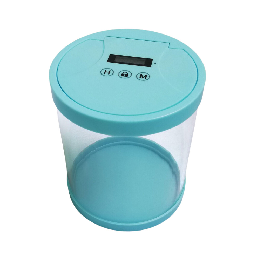 Portable Lockable Organizer, Addiction Control Lock Box for Managing Medication Times and Preventing Mobile Phone Addiction, Timer Lock Container for