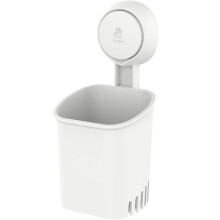 Accessoire de suspension pour miroir de salle de bain en ABS durable, ventouse à gel Power Lock brevetée pour une aspiration puissante, conception