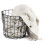 Stylish and Practical Storage Solution, Durable and Long-Lasting Wire Basket with Multi-function Storage Basket Design, Iron Crafted Utility Storage 4