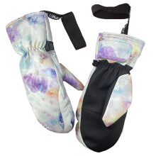 Guantes impermeables y transpirables para deportes de nieve, guantes de snowboard Thinsulate con acolchado amortiguador para hombres y mujeres,
