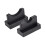 Baseball Bat Display Holder Handmade Horizontal Compact Bat Bracket Black For Baseball Bats 1