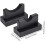 Baseball Bat Display Holder Handmade Horizontal Compact Bat Bracket Black For Baseball Bats 5