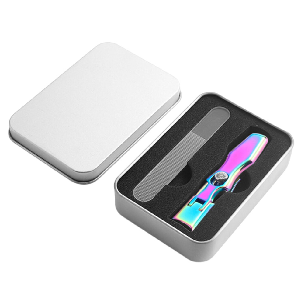 Nail Clippers With File, Large Opening Stainless Steel Fingernail And Toenail Cutter For Adults Elderly