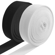 Elastic for Sewing 3/4 Inch Wide Heavy Stretch Knit Elastic Band, 2 Rolls, 10 Yards, Waistband, Pants, Dress, Swimwear, Belt