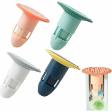 Desagüe de suelo a prueba de olores, sistema de drenaje rápido para baño y lavadero, función de autolimpieza giratoria para un fácil