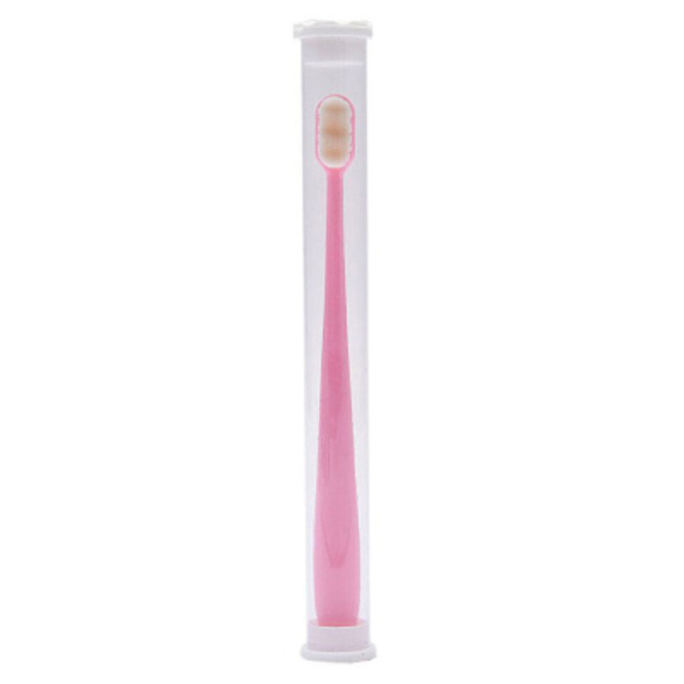 Micro Nano Bristle Toothbrush for Sensitive Teeth, Extra Soft Toothbrush with Floss Bristle Action, Portable Toothbrush with Teeth Cleaning Toothbrush