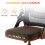 (Black)Ergonomic Office Chair with Headrest 8