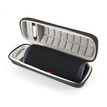 Husă de protecție anti-praf pentru Jbl Flip5/Charge4, căptușeală moale și catifelată și baterie externă încorporată, protecție maximă