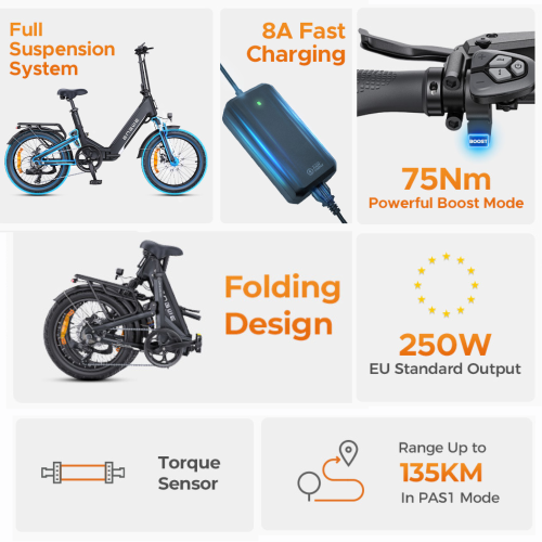 ENGWE ENGWE L20 3.0 BOOST 13.5AH Step-thru EBike,Black 2