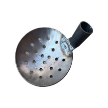 Septic Tank Tool Manure Spoon 17cm Stainless Steel Heavy Duty Sewer Spoon For Sewage Wells Cleaning Tool