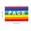 Bunte Friedensflagge aus Polyester, pazifistische 3