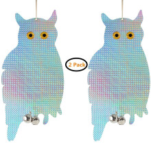 Eulen-Vogelabwehrmittel, holografisches,