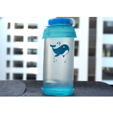 Protein Shake Companion, Μπλε Πτυσσόμενο Μπουκάλι Νερού 750ml με Ανθεκτικό στις Λειαντικές