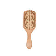 Wood Hair Comb For Curly Hair, Scalp Massage, Anti Hair Loss, For Men And Women, Home Or Barber Use