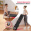 Foldable Treadmill with Handrail 1–6 km/h 5