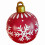 Weihnachtskugel, aufblasbarer Ball, 2