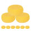 9Pcs Pottery Sponges Yellow Ceramic Absorbent Round Clay Sponge 11