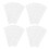200Pcs Double Sided Adhesive Dots 0.8" Clear Removable Tape 11