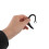 10Pcs Rubber Earpiece Hooks 6Mm 7Mm Black Adjustable For Headphones 4