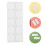200Pcs Double Sided Adhesive Dots 0.8" Clear Removable Tape 10