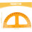 Large Protractor With Handle And Clear Scale 20x11 180 Degree Protractor For Teaching Geometry Drafting Angle Finder 3