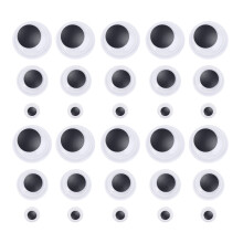 250 Zelfklevende Montage Knikkers 6 Mm 12 Mm 15 Mm Voor Dierenspeelgoed