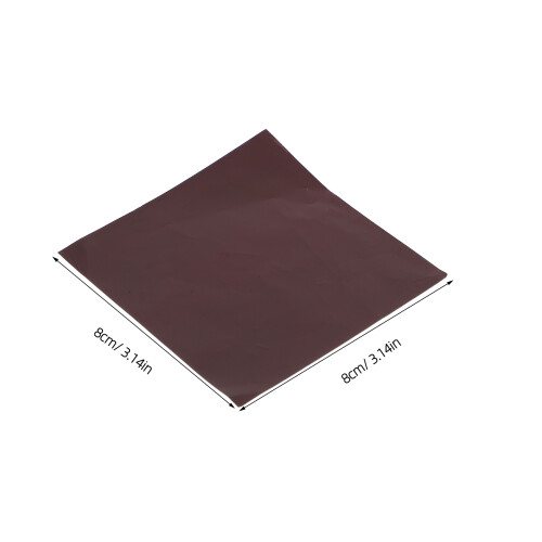 500 Pièces Pour 8 X 8 Cm En Aluminium Coloré 2
