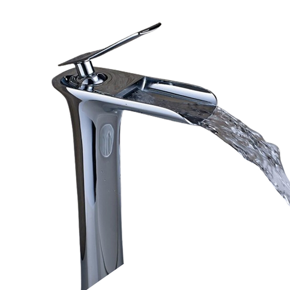 Tall Bathroom Faucet, Waterproof Stainless Steel 304, Single Lever Handle Ensures Ease Of Use, With Easy Installation And Anti-Rust Properties For Any 9060116704040