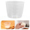 30Pcs Medidores Plástico Transparente 160Ml Com 10