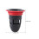 5 Pcs Para De Silicone Antiodor Preto 3