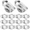 50 Unidades 8Mm Suporte Para Pendente De 9