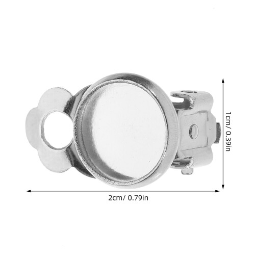50 Unidades 8Mm Suporte Para Pendente De 1