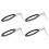 4Pcs Suporte Para De Aço Inoxidável Para 11