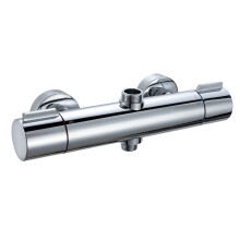 Robinet de douche thermostatique élégant, mitigeur de salle de bain avec fonction d'économie d'énergie EcoJoy et limiteur de température