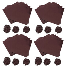 500 Pezzi Cartine Per Cioccolatini 8 X 8 Cm In Alluminio