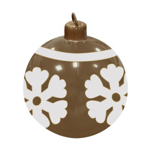 Weihnachtskugel, aufblasbarer Ball,
