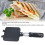 Sandwichmaker, abnehmbar, antihaftbeschichtet, mit 15