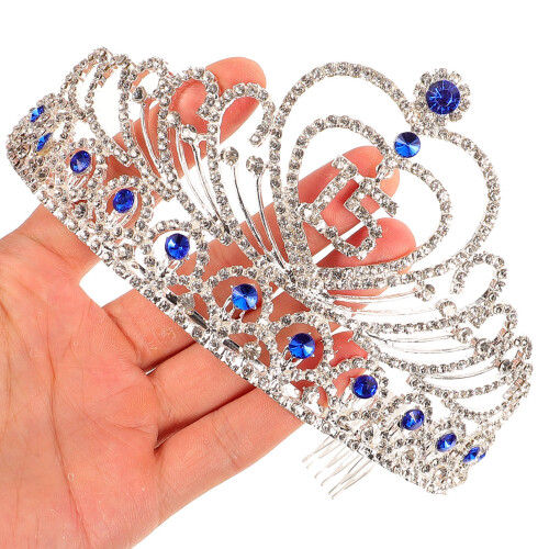Tiara Für Sweet 15 (Blau) 2
