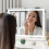 ELECWISH LED Lighted Hollywood Mirror Vanity Make up Mirror 58*46 cm with USB 5