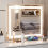 ELECWISH LED Lighted Hollywood Mirror Vanity Make up Mirror 58*46 cm with USB 4