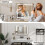 ELECWISH LED Lighted Hollywood Mirror Vanity Make up Mirror 58*46 cm with USB 11