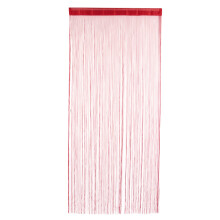 Enkel installation Dekorativ fransgardin Pärldörrgardin Gör-det-själv-klippt rumsavdelare Miljövänlig polyester tofs Hippy väggfönstergardin