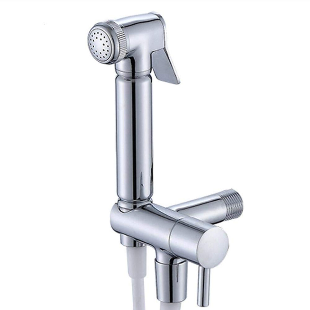 Handheld ToiletShower Sprayer Copper Bath Washer Spray Gun With Cold Thermostatic Valve Set Wall Mounted-image-OPC-PNGRBZN-NEW