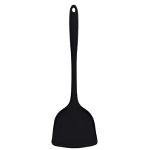 Espátula de silicone resistente ao calor para cozinhar, cabo ergonômico para uma pegada confortável, materiais de alta qualidade, design de peça