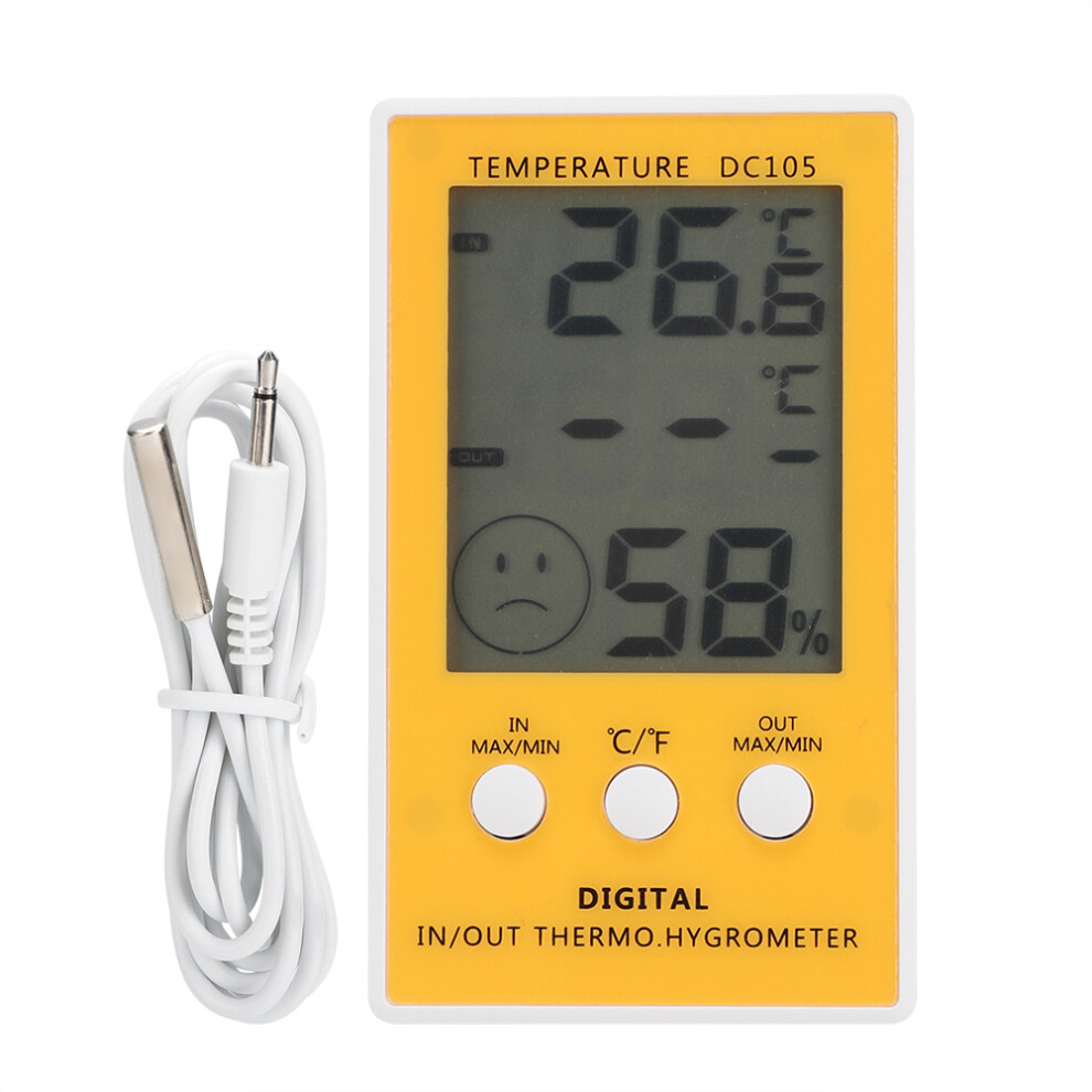 Hygrometer Thermometer, Easy Installation Ensuring Simple Sensitive Accurate Readings, Comfort And Convenience With Wide Measuring Range, Long Service