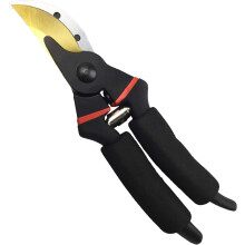 Gartenliebhaber aufgepasst: Professionelle Titan-Bypass-Gartenschere mit Sicherheitsverriegelung, ideales Geschenk, ultrascharfe Schere,